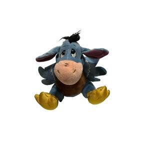 The Disney Store Winnie The Pooh Eeyore Bird Turkey Bean Bag Stuffed Plush 6”